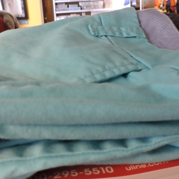JCP women's pants sz 12 blue-green - Picture 7 of 9
